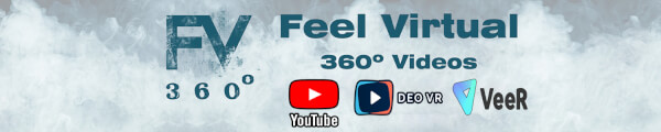Feel Virtual 360 Videos channel banner