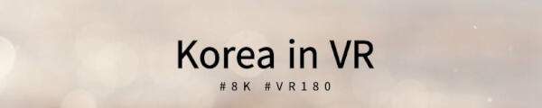 Korea in VR channel banner