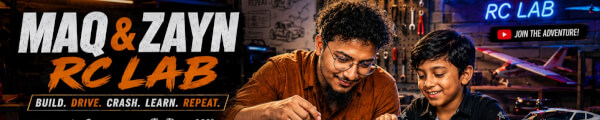 Maq N Zayn RC Lab channel banner