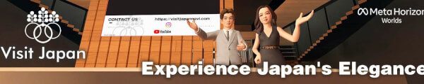 Visit Japan Meta Horizon channel banner