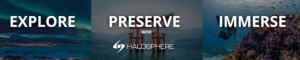 HaloSphere VR Travel channel banner