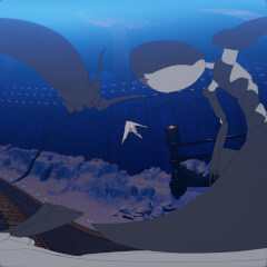 180 Fall FOV anime