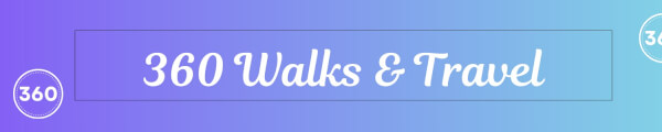 360 Walks and Travel channel banner