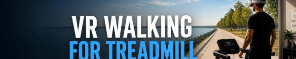 VRGO Treadmill Walking channel banner