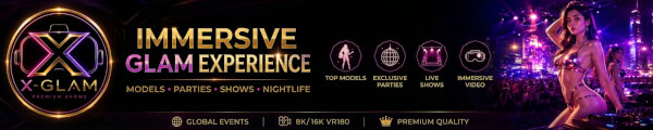 X GLAM channel banner