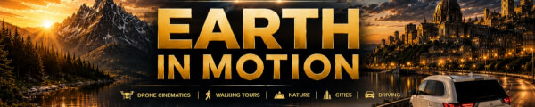 Earth in Motion channel banner