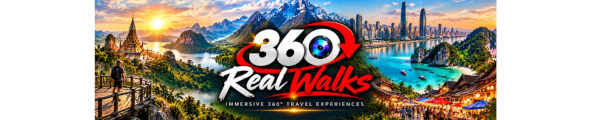 360 Real Walks channel banner