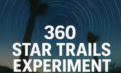 360v #8 360° Star Trails Night Capture with Insta360 X3 — First Attempts