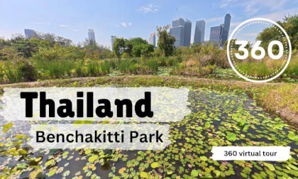 Thailand Bangkok Benchakitti Park Walk 3