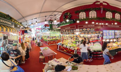 Thailand Christmas Food Market & Disney