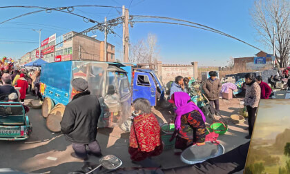 Small town market