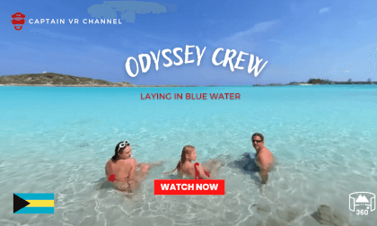 |1| Odyssey crew laying in blue water P2 -360° video VR Video |1| Odyssey crew laying in blue water P2 -360° video VR