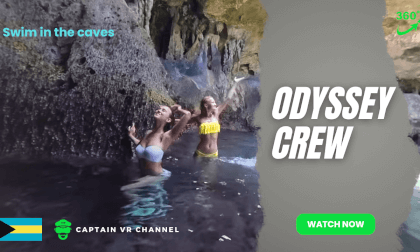 [6] Come swim with the Odyssey Crew in the caves - 360 VR video