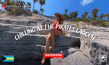 |42| The captain and his crew chilling at the pirates lagoon -360° video VR Video |42| The captain and his crew chilling at the pirates lagoon -360° video VR