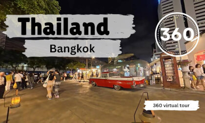 Thailand, Bangkok Evening Drinks