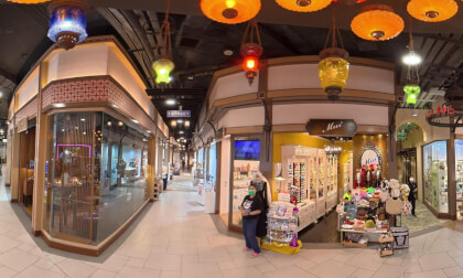 Thailand Terminal 21 Mall Indoor Shops Walk