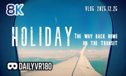 Holiday - The way back home on the transit - Q3U VR180