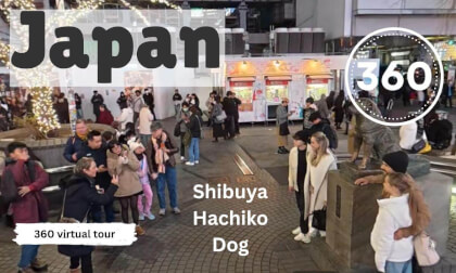 Japan's famous dog in Shibuya - Hachiko