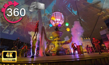 360º show at Six Flags Qiddiya