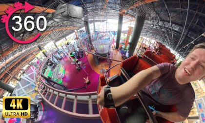 360º ride on Formula Fun at Sparky's - Riyadh