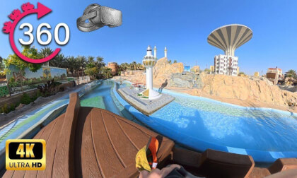 360º ride on the Boat Ride at Al Watan Park - Riyadh