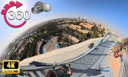 360º walk on a Water Tower at Al Watan Park - Riyadh