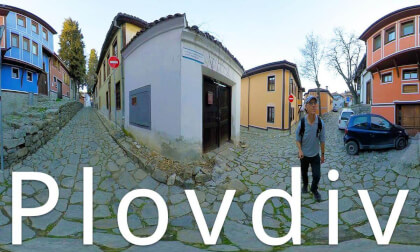 Plovdiv,Bulgaria-hilltop to viewpoint