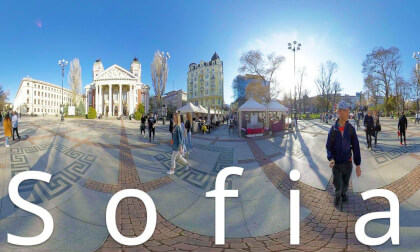 Sofia,Bulgaria-parks,churches and shopping streets