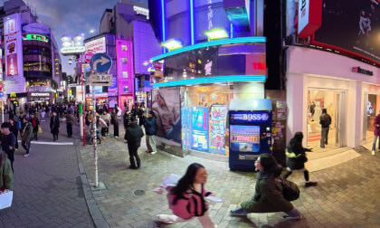 Japan Shibuya Walk Aound