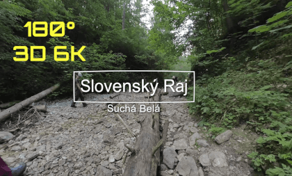180 3D - Slovakian Paradise - Slovensky Raj - Ravine of Sucha Bela 180 3D - Slovakian Paradise - Slovensky Raj - Ravine of Sucha Bela