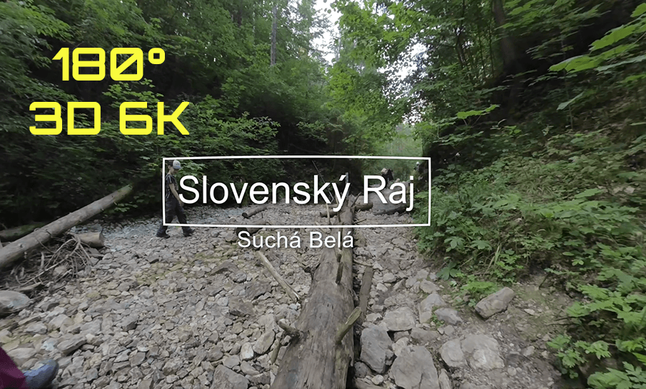 180 3D - Slovakian Paradise - Slovensky Raj - Ravine of Sucha Bela
