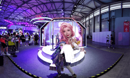 Chinajoy pink hair fairy (TECHE 3D180VR camera) VR Video Chinajoy pink hair fairy (TECHE 3D180VR camera) VR