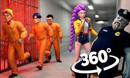 360° VR Prison Escape: K-Pop Demon Hunters Make Their Breakout