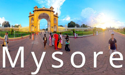 Mysore,India-and the Thundercloud
