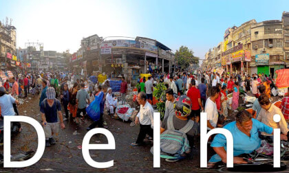 Delhi,India-bazaar