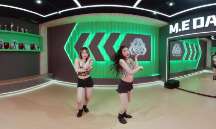 12,Professional Dance Studio Visit Part12 3DVR/180/8K