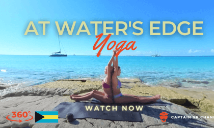 |70| Odyssey girls do partner Yoga at water's edge -360° video VR Video |70| Odyssey girls do partner Yoga at water's edge -360° video VR