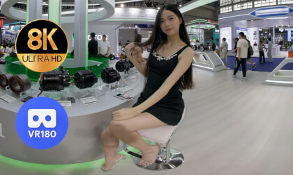 Girls at OSMOTOR Booth at CIMAMotor 2025