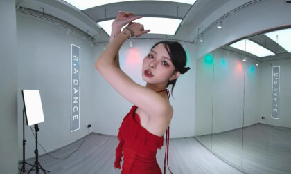 Flame-like Dance
