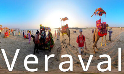 Veraval,India-from seaport to Somnath