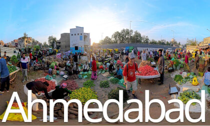 Ahmedabad,India-the market