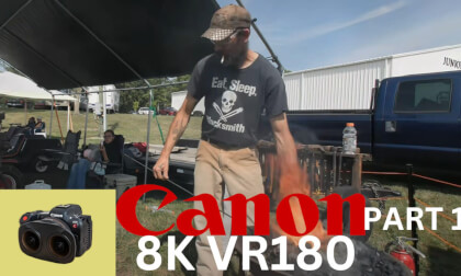 Blacksmith Part 1 at the Antique Machinery Show  Findlay Ohio 2023 Canon 8K60 VR180 VR Video Blacksmith Part 1 at the Antique Machinery Show  Findlay Ohio 2023 Canon 8K60 VR180 VR