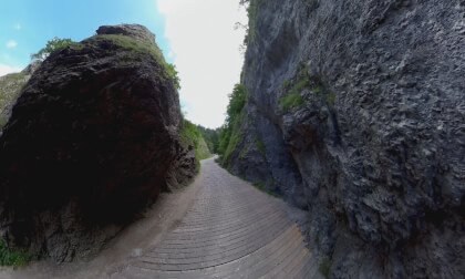 Maninska a Kostolecka tiesnava VR Video Maninska a Kostolecka tiesnava VR