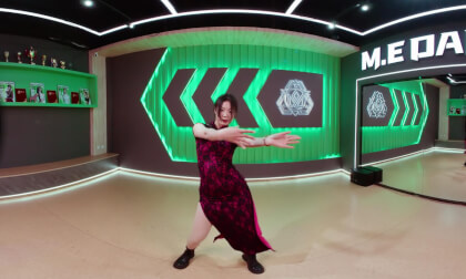 14,Professional Dance Studio Visit Part14 3DVR/180/8K