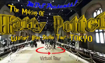 The Making Of Harry Potter-Warner Bros Studio Tour-TOKYO in 360°
