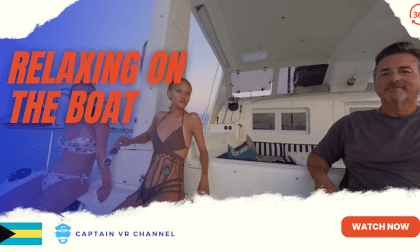 |92| Relaxing on the back of the boat after a paddle -360° video VR Video |92| Relaxing on the back of the boat after a paddle -360° video VR