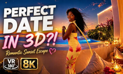 3D VR180: Lost in Paradise: Zanzibar First Date Story 8K (watch till end!)