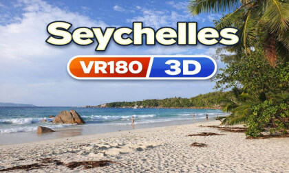 Anse Lazio Praslin Seychelles Beach View