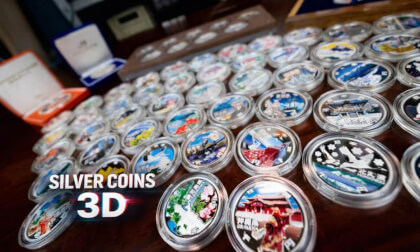 SILVER COIN 3D ASMR PART1