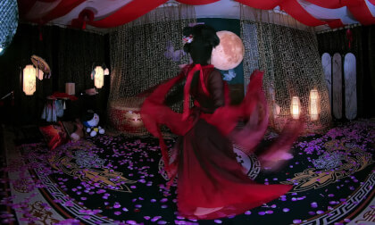 狸妖妖liyaoyao 20251202001 月下 3D VR 180 8K